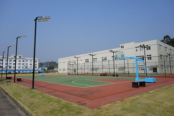 LED Flood Light Project In China. LED-vloedligprojek in China.