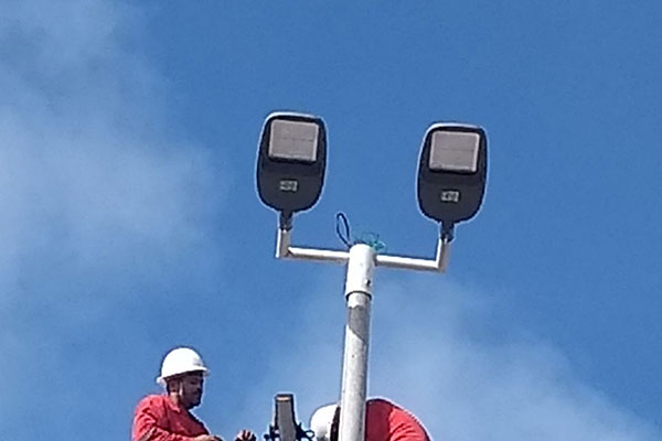 LED Street Light Project In Brazil LED Straatligprojek in Brasilië