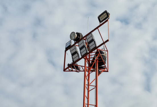 LED High Mast Light Standards LED Hoë Mast Lig Standaarde